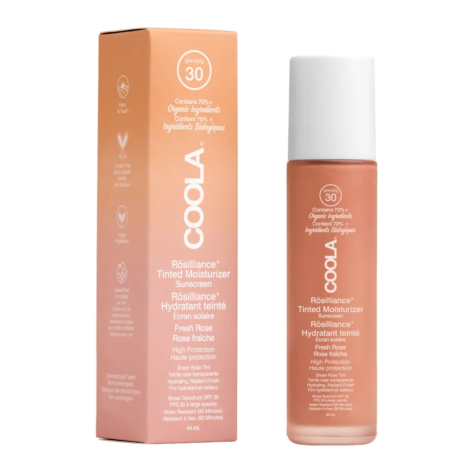 COOLA Rosilliance Tinted Moisturizer SPF30 Cream Fresh Rose 44 ml