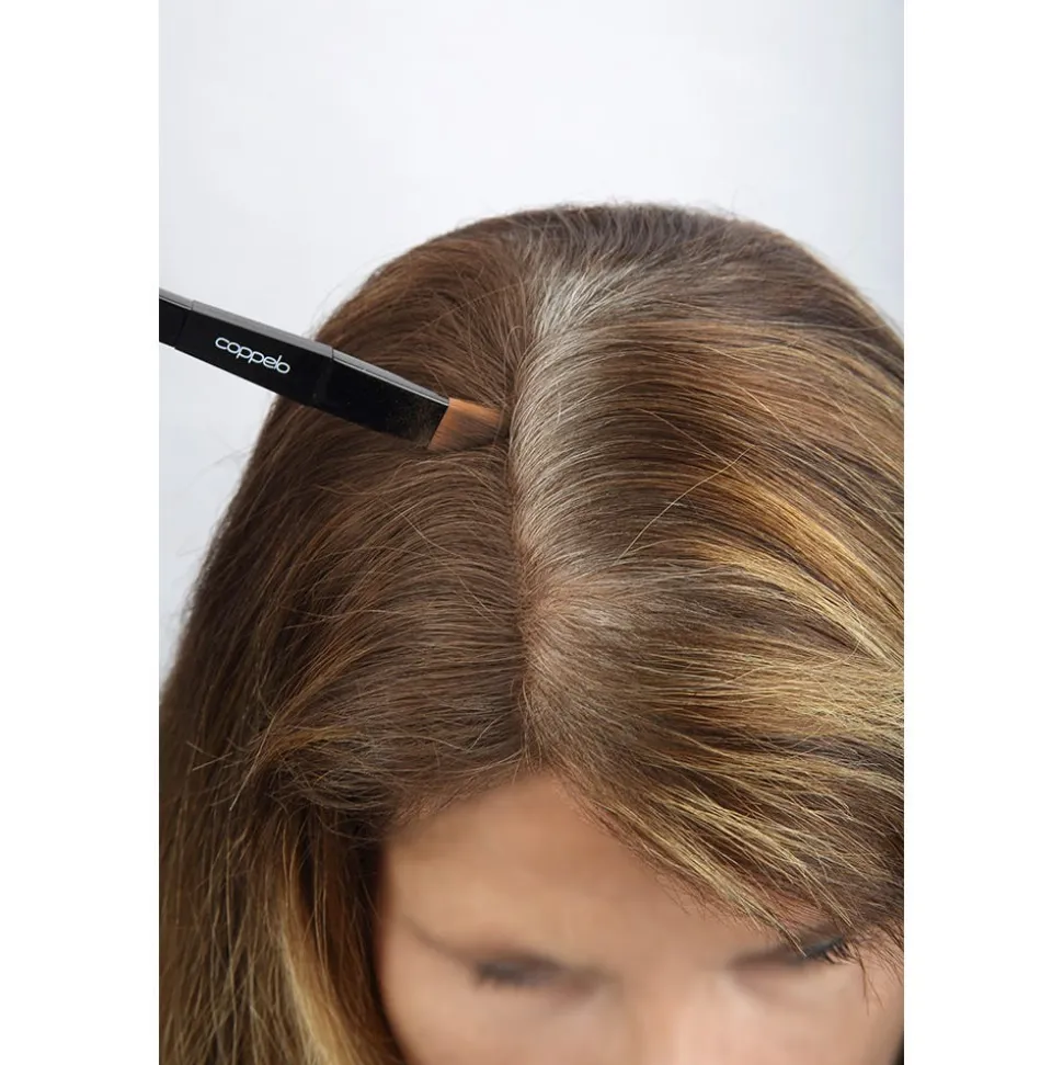 coppelo ColorXpress Grauhaarabdeckung Dunkelblond Braun Vegan