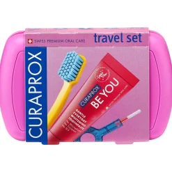 CURAPROX Travel-Set Rosa