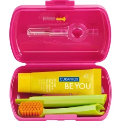 CURAPROX Travel-Set Rot