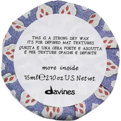 Davines more inside Strong Dry Wax 75 ml
