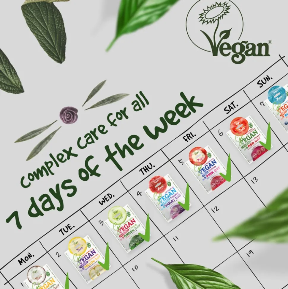 7Days Salad Sheet Mask Mittwoch 25 ml