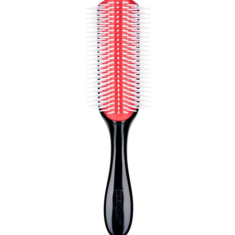 Denman D4 Original, schwarz/rot