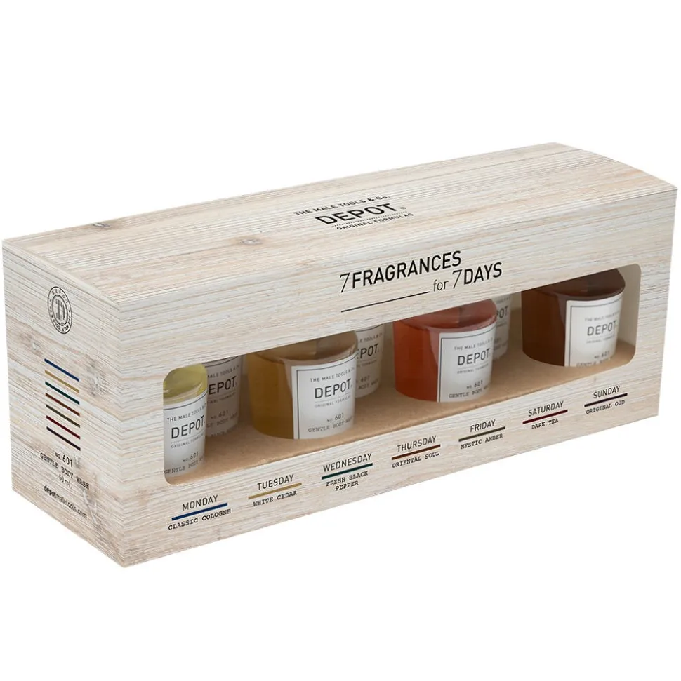 DEPOT 7 Fragrances For 7 Days Kit