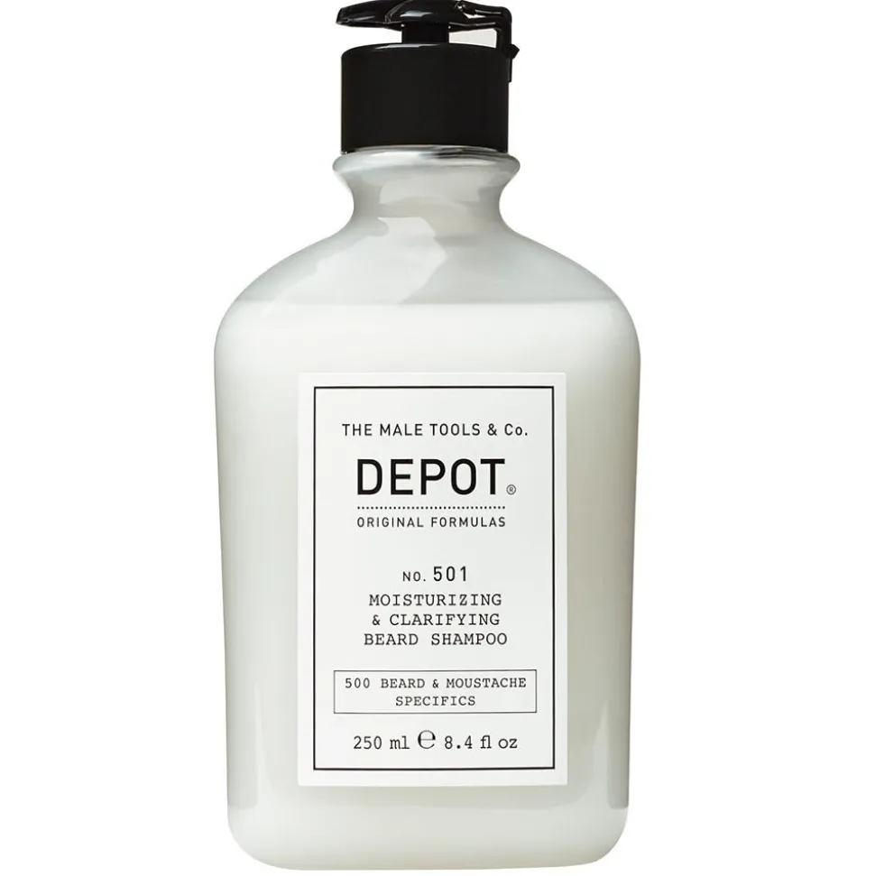 DEPOT 501 Moisturizing & Clarifying Beard Shampoo 250 ml