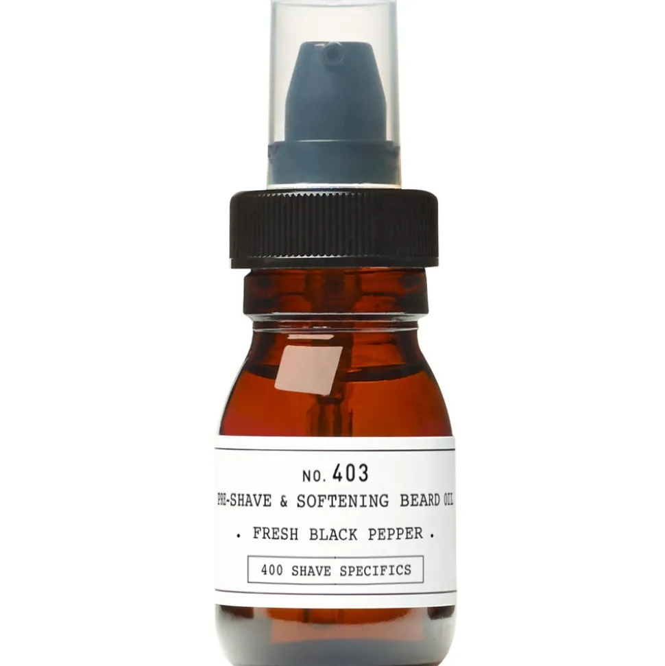 DEPOT 403 Pre-Shave & Softening Beard Oil Fresh Black Pepper 30 ml