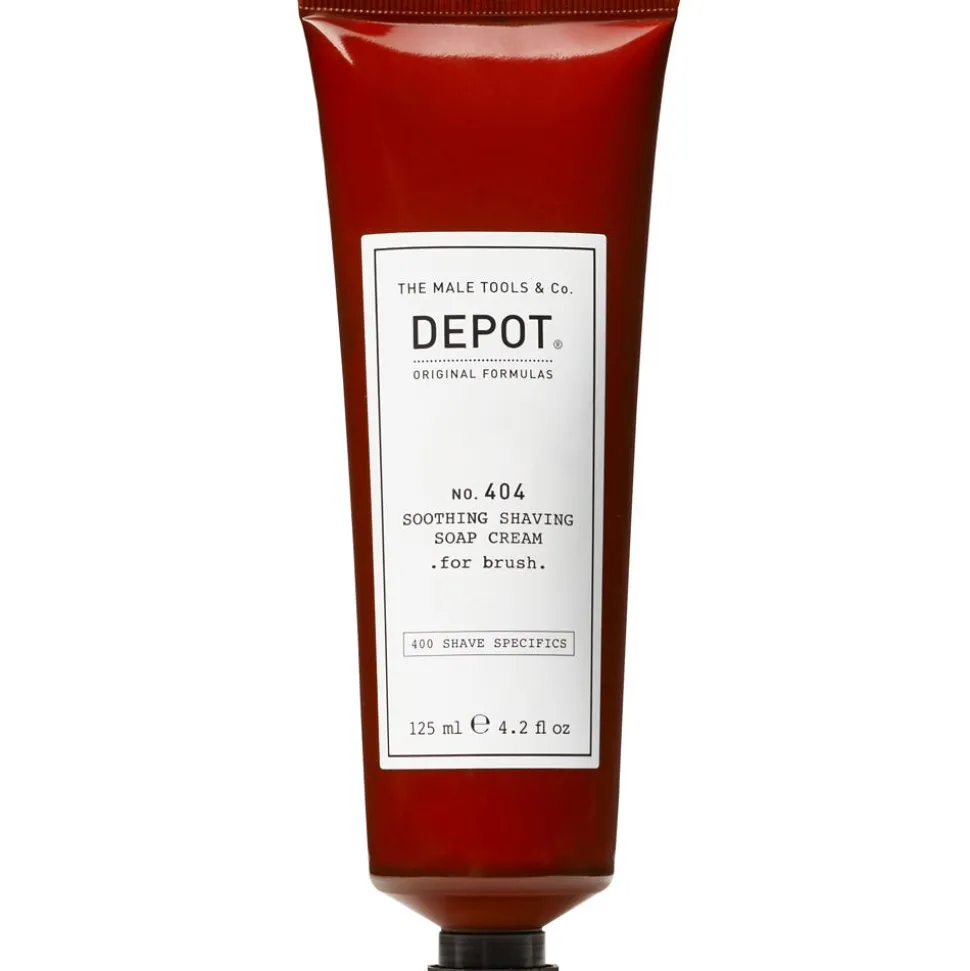 DEPOT 404 Soothing Shaving Soap Cream for Brush 125 ml