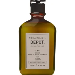 DEPOT 606 Sport Hair & Body Shampoo Mint, Ginger & Cardamom 250 ml