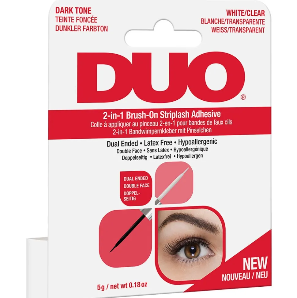 DUO 2-in-1 Brush On Adhesive dark/clear 5 g