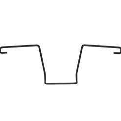 Efalock Spiegelhalter schwarzmatt