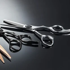 e-kwip+ Primus Modellierschere Silber 5,5 Offset 440C