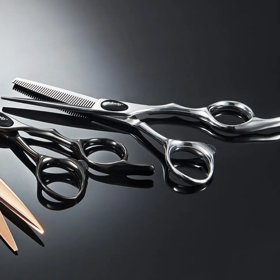 e-kwip+ Primus Modellierschere Silber 5,5 Offset 440C