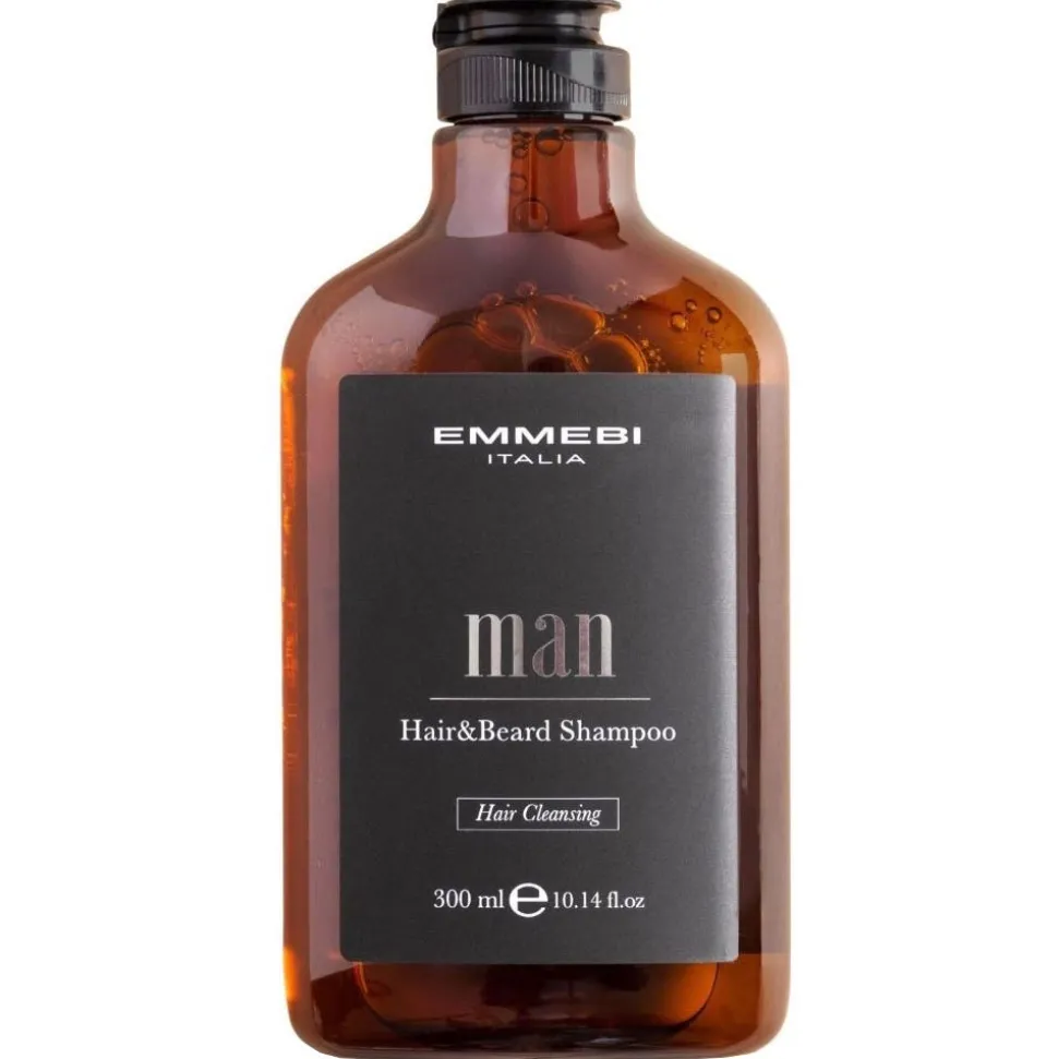 EMMEBI Man Hair & Beard Shampoo 300 ml