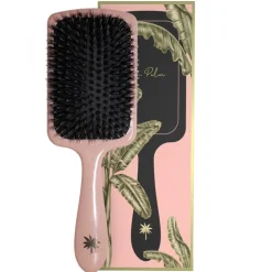 Fan Palm Boar- & Nylon Brush Double Bloom Large Paddle