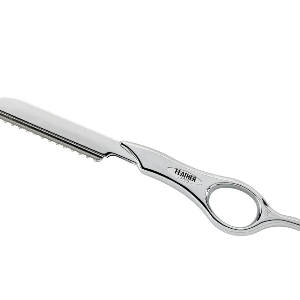 Feather Razor Short version silber