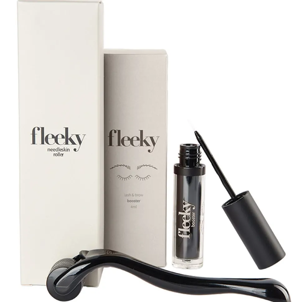 fleeky Booster - Lash & Brow mit needling Roller 4 ml