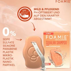 FOAMIE Festes Shampoo Curls mit Squalan