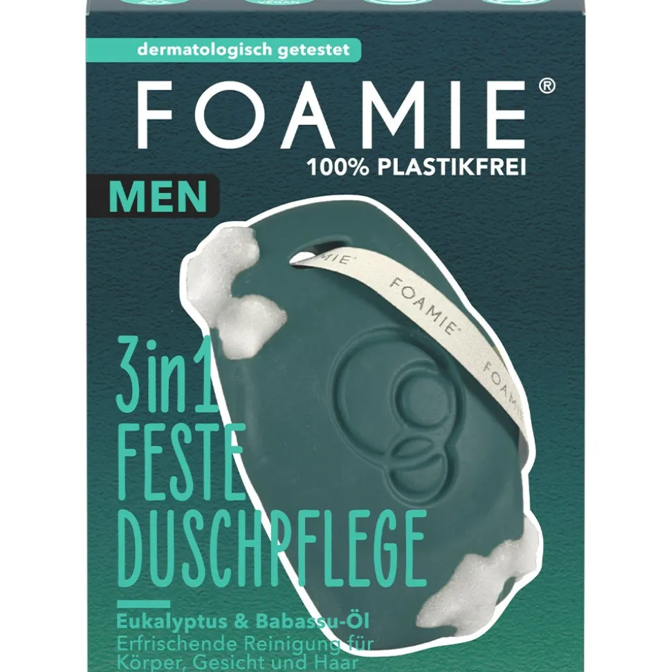 FOAMIE Men 3in1 Feste Duschpflege Back to the roots
