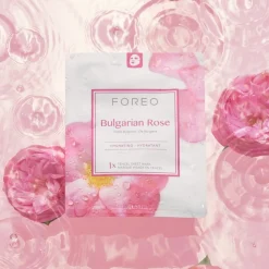 FOREO Sweden Farm To Face Collection Sheet Mask Bulgarian Rose 3 Stück