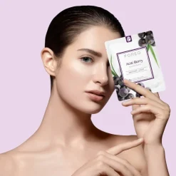 FOREO Sweden Farm To Face Collection Sheet Mask Acai Berry 3 Stück