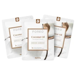 FOREO Sweden Farm To Face Collection Sheet Mask Coconut Oil 3 Stück