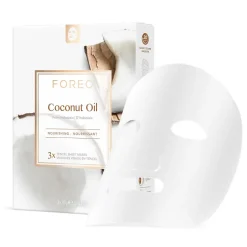 FOREO Sweden Farm To Face Collection Sheet Mask Coconut Oil 3 Stück