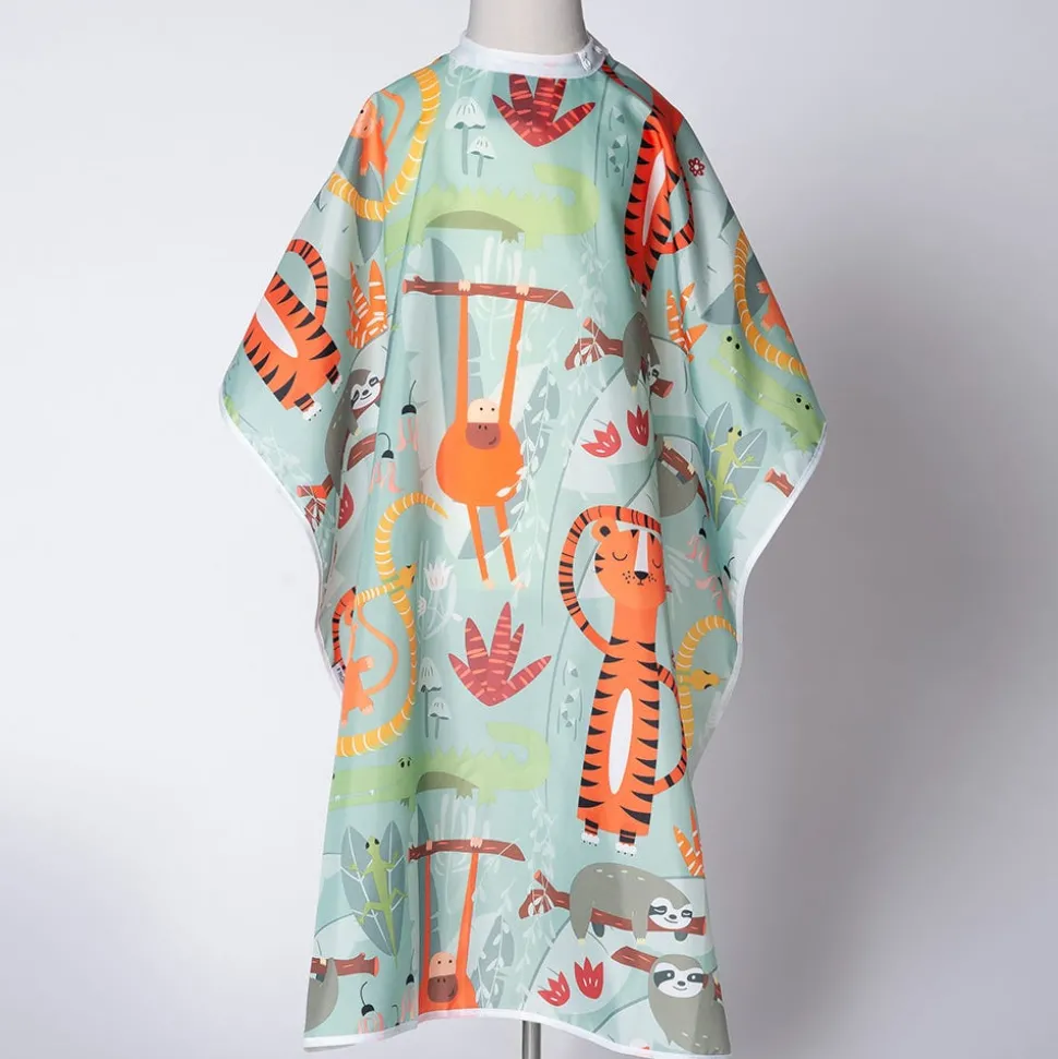 Fromm Kinder Haarstyling Umhang Dschungel