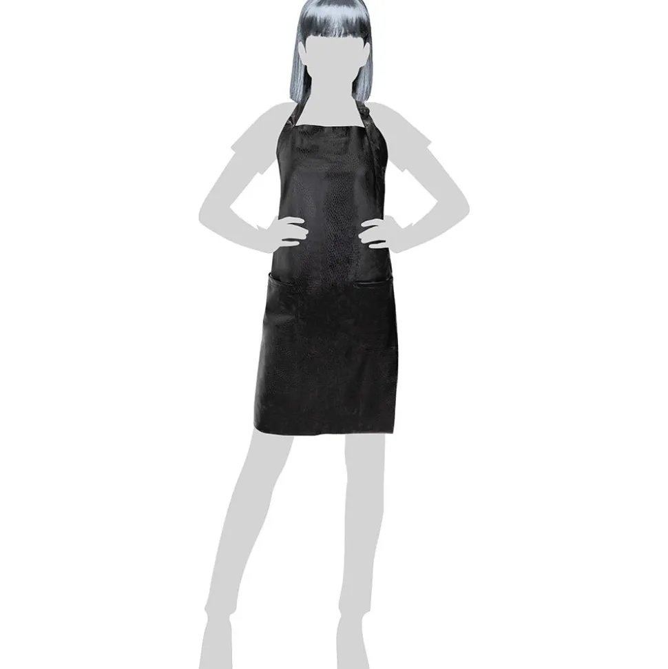 Fromm Wasserdichte Schürze Schwarz