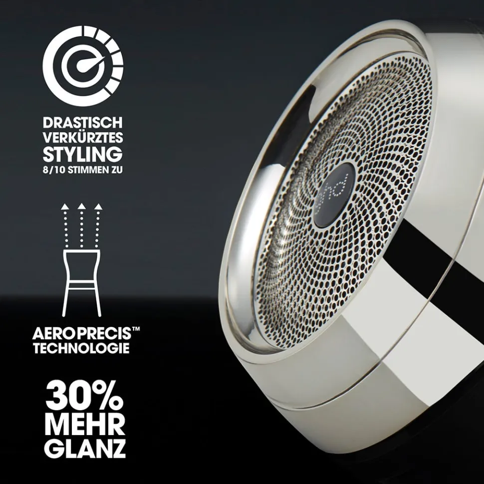 ghd helios Haartrockner schwarz & body goals Volumschaum Pflegebundle