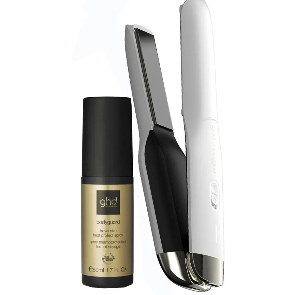 ghd Unplugged Pflegeset White