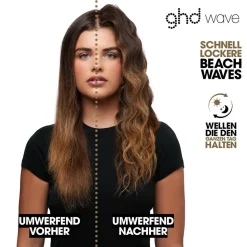 ghd Wave Triple Barrel Schwarz