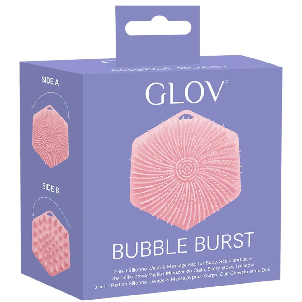 GLOV Bubble Brust Wash & Massage Pad 3-in-1