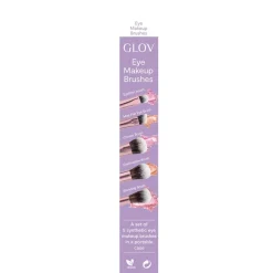 GLOV Eye Make-up Brushes Pink