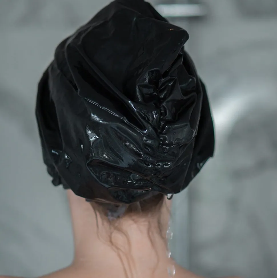 GLOV Hair Bonnet Hair Treatment Bonnet - Black