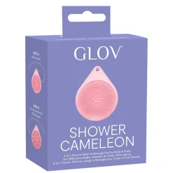 GLOV 3-in-1 Silicone Wash & Massage Pad Pink