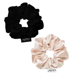 GLOV Scrunchies 2 Pack S - Champagne & Black
