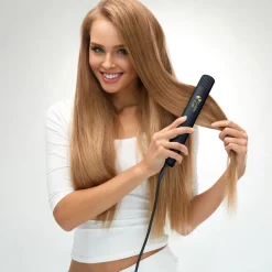 Golden Curl Tourmaline/Titanium Glätteisen (Gold)