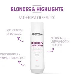 Goldwell Dualsenses Blondes & Highlights Anti-Yellow Shampoo 250 ml