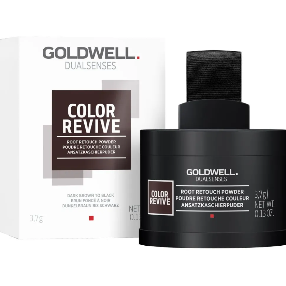 Goldwell Dualsenses Color Revive Ansatzpuder Dunkelbraun bis Schwarz 3,7 g