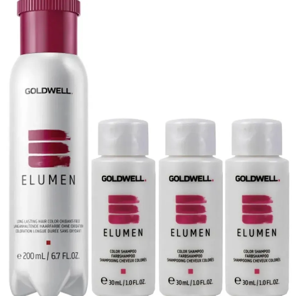 Goldwell Elumen BL@ALL + Shampoo 30 ml Bundle