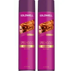 Goldwell Sprühgold Haarspray Bundle 2 x 600 ml