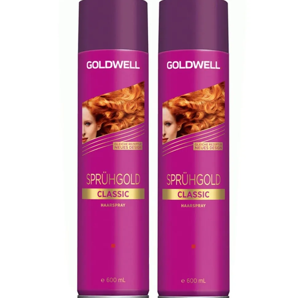 Goldwell Sprühgold Haarspray Bundle 2 x 600 ml