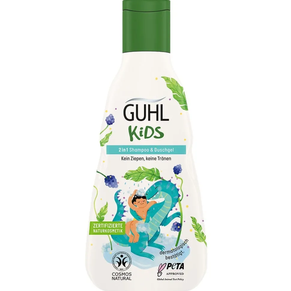 Guhl Kids 2 in 1 Shampoo & Duschgel Brombeerextrakt 250 ml