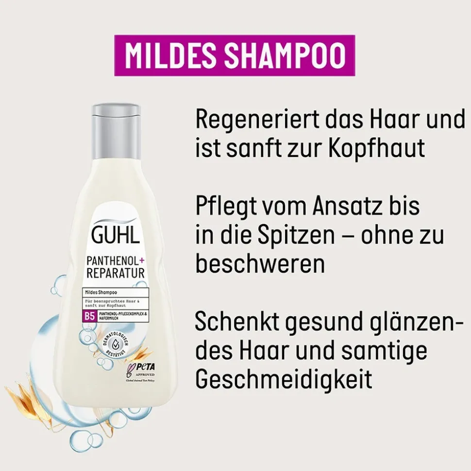 Guhl Panthenol + Reparatur Mildes Shampoo 250 ml