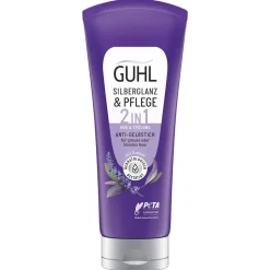 Guhl Silberglanz & Pflege 2 in 1 Anti-Gelbstich Kur 200 ml