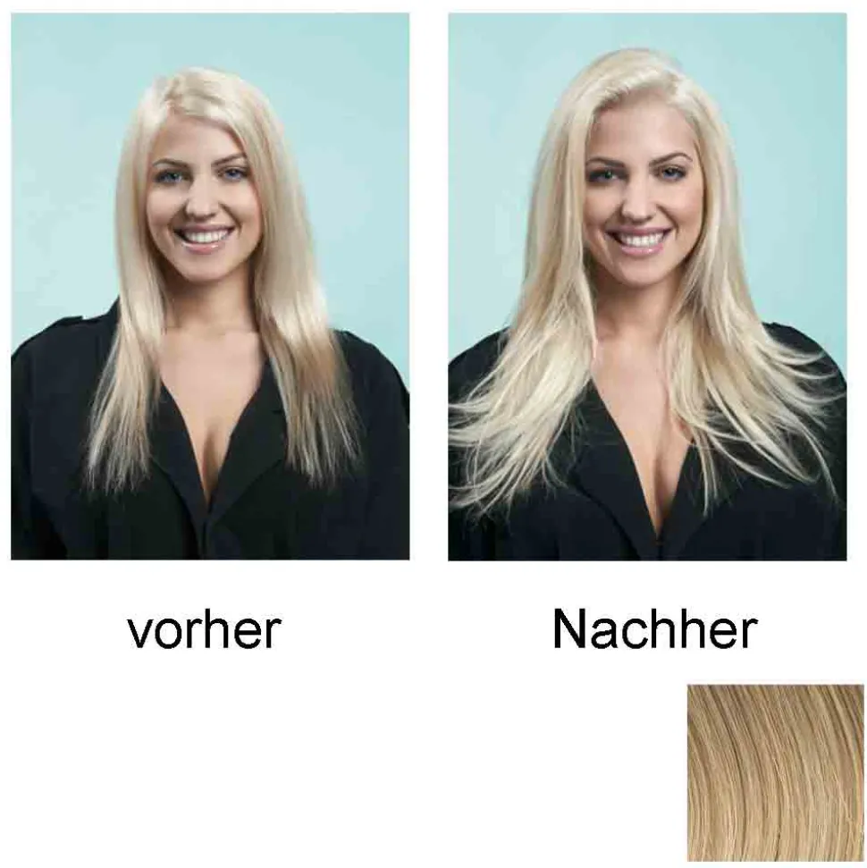 Hairdo Haarteil Clip in Straight Extension R14 Golden Wheat 55 cm