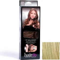 Hairdo Haarteil Clip in Wavy Extension R22 Swedish Blond 55 cm