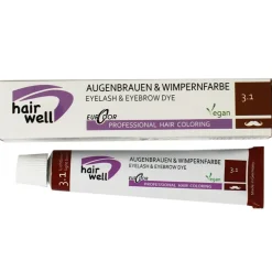 Hairwell Augenbrauen- und Wimpernfarbe Nr. 3.1 Lichtbraun 20 ml