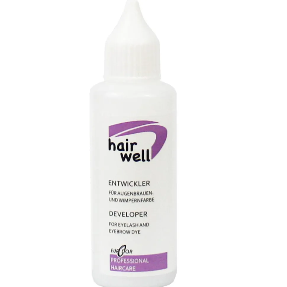 Hairwell Entwickler für Augenbrauen- und Wimpernfarbe 50 ml