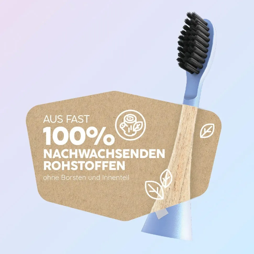 Happybrush Aufsteckbürsten V3+ (Sunrise) 3 Stück